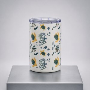 Ocean Turtle 10oz Stainless Steel Tumbler